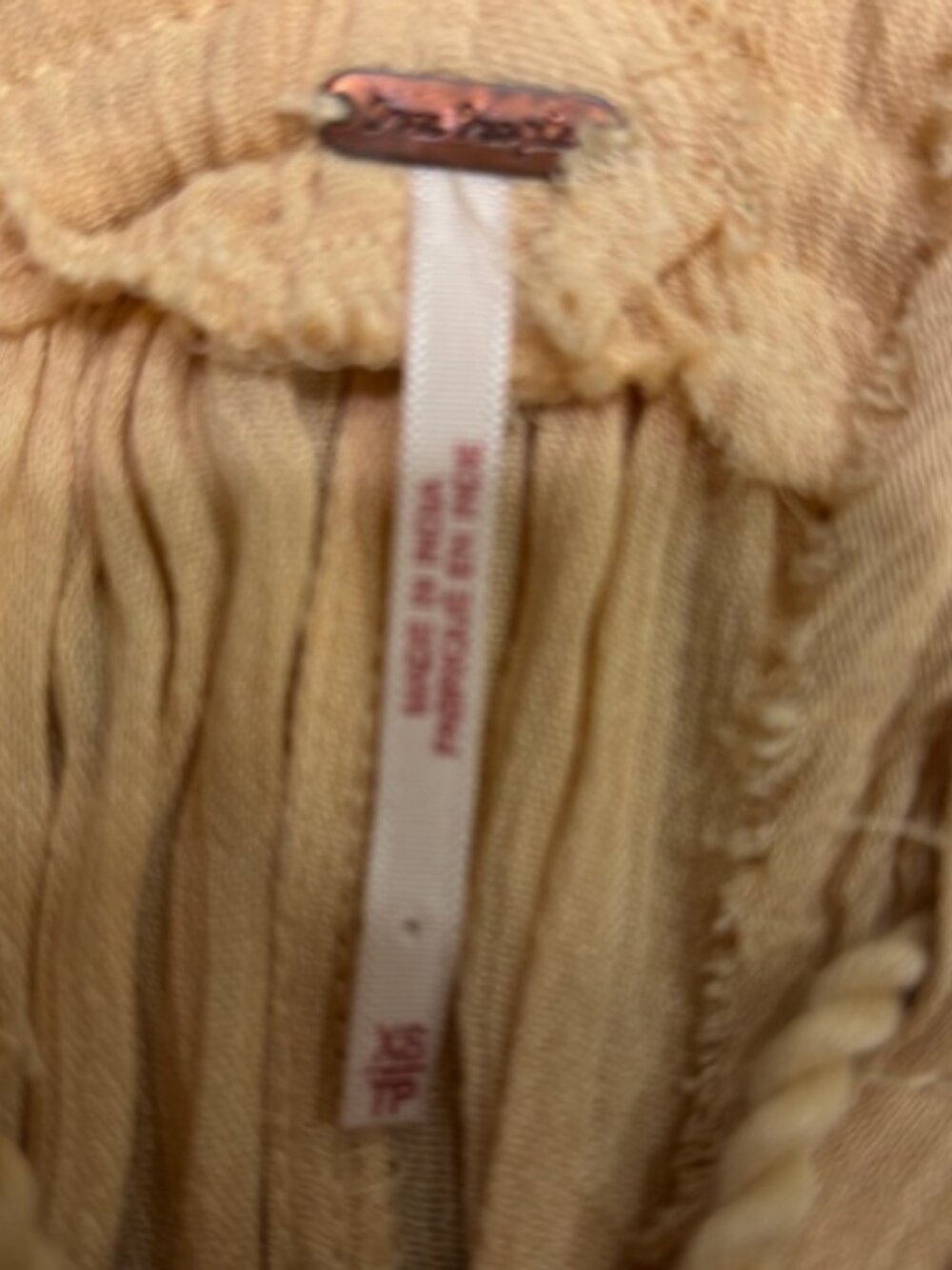 Free Peope Bohemian Maxi Dress with Embroidery sz XS - Picture 3 of 5